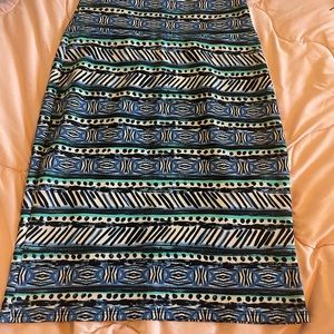 Women’s Printed Spring Pencil Skirt Size Small